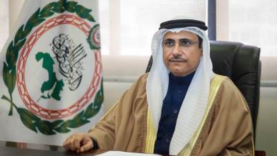 رئيس البرلمان العربي يعزي المملكة المغربية في ضحايا حادث انقلاب الحافلة الذي وقع بالقرب من مدينة دمنات