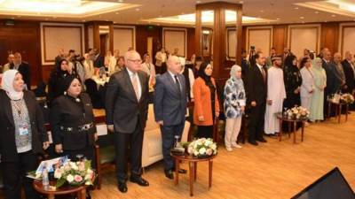 سفيرة مملكة البحرين في القاهرة تشارك في افتتاح ملتقى حديث الشباب العربي لبناء الوعي