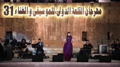 فايا يونان تفتتح حفل مهرجان القلعة بأغنية "يا قاتلى" وتعلق: اشتقت كتير لمصر