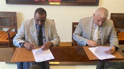 المنظمة العربية للتنمية الزراعية توقع مذكرة تفاهم واتفاقية لتحسين وتوطين زراعة القمح في دولة ليبيا