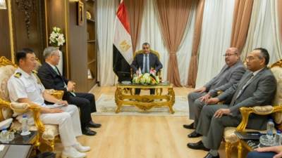 وزير الإنتاج الحربي يبحث مع السفير الكوري الجنوبي سبل تعزيز التعاون المشترك