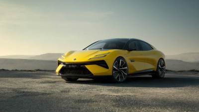 شركة LOTUS الإنجليزية الشهيرة تكشف عن سيارتها الأحدث (Emeya)