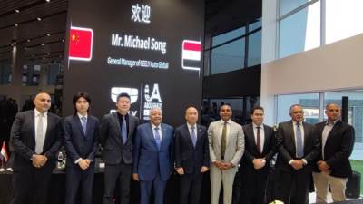 جيلى العالمية تواصل تعاونها الوثيق مع مجموعة أبو غالى موتورز