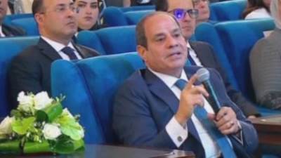 الرئيس السيسي: نعمل بمعدلات أداء كبيرة للدولة ولصالح الوطن