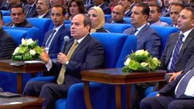  الرئيس السيسى: تكلفة استصلاح 4 ملايين فدان تبلغ حوالي تريليون جنيه 