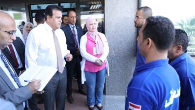 وزير الصحة يتفقد مستشفى الشيخ زايد آل نهيان ويوجه باتخاذ إجراءات عاجلة في علاج مرضى التصلب المتعدد MS))‏