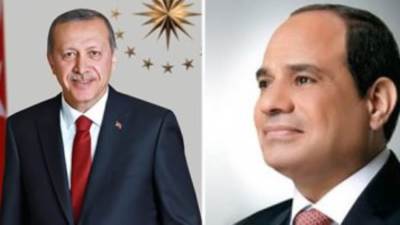  الرئيسان السيسي وأردوغان يشددان على رفض التهجير القسرى للفلسطينيين 