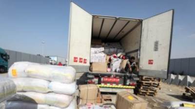 البيت الأبيض: 66 شاحنة مساعدات دخلت غزة خلال 24 ساعة 