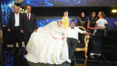 شاهد حفل زفاف نجلة شقيق الكاتبة الصحفية حنان السمني.. صور