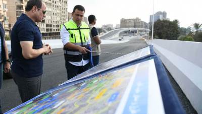 الرئيس السيسى يتابع جهود ربط القاهرة الجديدة بمتحف الحضارات وكورنيش النيل