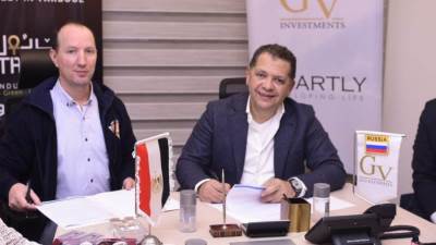 «جي في للاستثمارات» توقع شراكة استراتيجية مع  «كونكورديا» الروسية لإنشاء مصنع سيارات كهربائية في مصر