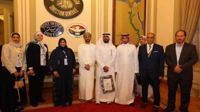 تكريم سلطنة عُمان في المعرض العربي للطوابع