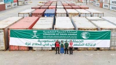 المملكة العربية السعودية: جهود متواصلة في دعم نازحي قطاع غزة