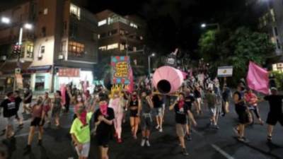  تظاهرات بمحيط منزل نتنياهو للمطالبة بالإفراج عن الأسرى الإسرائيليين فى غزة 