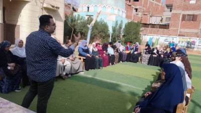 استمرار فعاليات المبادرة الوطنية "دوي" تحت شعار "بحكايتك ...تكمل حكياتهم" بمراكز شباب القليوبية