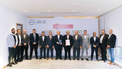 نيسان العالمية تمنح شركة إسكندرية الهندسية للسياراتAlex ECC  جائزتها للخدمات المتكاملة لعام 2023