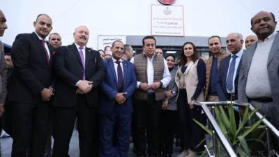 وزير الصحة والسكان ونائب محافظ البحيرة يتفقدا عدد من المستشفيات والمنشآت الطبية بمحافظة البحيرة للتأكد من توافر الخدمات المقدمة وحسن معاملة المرضى