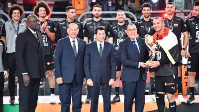 محمد الأمين: برقية الرئيس السيسي أكبر تكريم للمنتخب المصري لكرة اليد