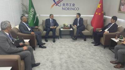 وزير الدولة للإنتاج الحربى يتفقد جناح "نورينكو" الصينية بمعرض الدفاع العالمي 2024