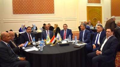 نائب وزير الإسكان يشارك بفعاليات المؤتمر العلمي الخاص بتطوير ورفع كفاءة محطات معالجة الصرف الصحي