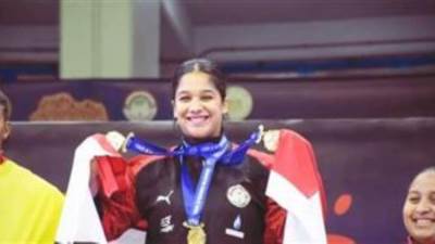 سمر حبشي تفوز بفضية الخطف ببطولة إفريقيا لرفع الأثقال 