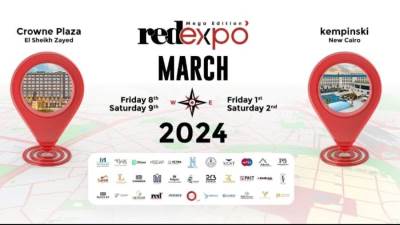 تحت شعار « إستثمر في العقار » .. معرض  Red Expo  ينطلق في نسخته التاسعه مارس القادم  بالقاهره الجديدة والشيخ زايد 