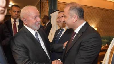  السفير العكلوك يشكر الرئيس البرازيلي لدعمه المتواصل لدولة فلسطين وقضيتها العادلة