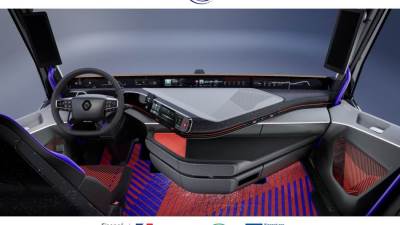 رينو تتطلع للمستقبل مع شاحناتها الكهربائية مع تقنية السلامة من Gauzy في مشروع دولفين