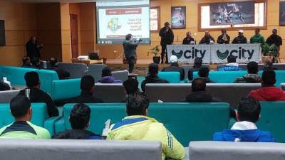 120 مدربا في ورشة عمل قطاع كرة القدم بسيتي كلوب لتطويرهم وصقل مهاراتهم 