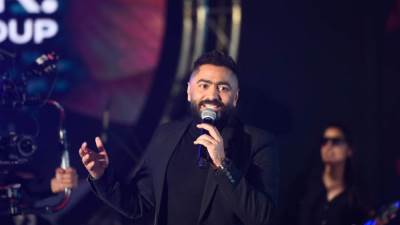 تامر حسنى  يتألق فى حفل اطلاق مشروع "City Oval " لشركة ماستر جروب بأروع أغانيه 