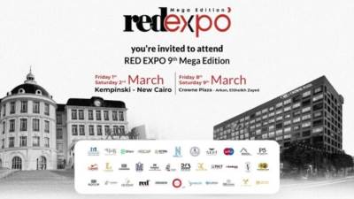 بمشاركة 43 شركة من كبري شركات التطوير العقاري بالسوق المصري .. إنطلاق معرض 9 RED EXPO غدا