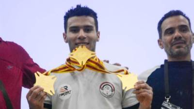 السيد عطية يضيف ٣ ذهبيات في منافسات الأثقال في دورة الألعاب الأفريقية بغانا 