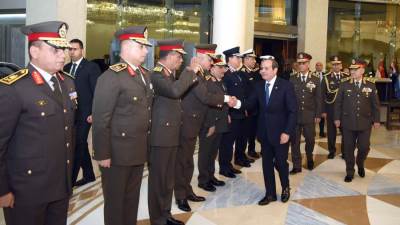 الرئيس السيسي يشهد حفل السحور الذى أقامته القوات المسلحة