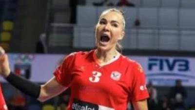 الأهلى يهزم الزمالك 3 / 0 فى فاصلة تحديد بطل دورى سيدات الطائرة ويتوج باللقب