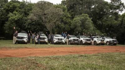 قافلة نيسان تصل لزيمبابوي بسيارات Navara في إطار جولة 2024 Daring Africa