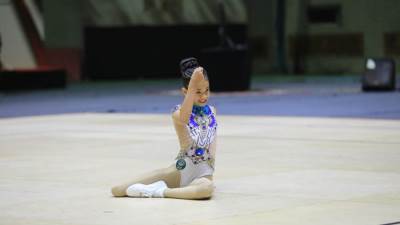 معجزة الجمباز شهد عمر تحصل على بطولة الجمهورية للناشئين اولى روتيشن