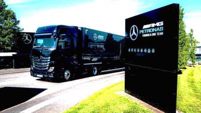 فريق ( Mercedes-AMG PETRONAS F1 ) يستهدف لوجستيات الوقود الحيوي بنسبة 100٪ للموسم الأوروبي 2024