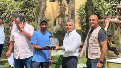 الفارس هداج يفوز بسباق القدرة والتحمل في صحراء سقارة