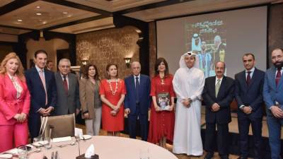 سفارة قطر بالقاهرة تنظم حفل تدشين كتاب "كيف أبهرت قطر العالم فى كأس العالم"
