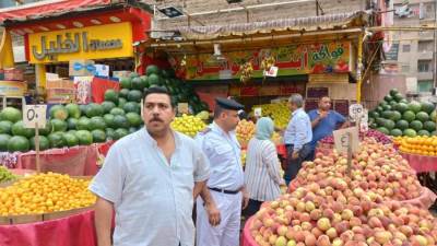 حملة اشغالات بشارع جسر الكونيسه