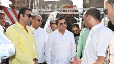 وزير الشباب والرياضة يفتتح  بطولة شارعك ملعبك ... بمشاركة 600 لاعب ولاعبة