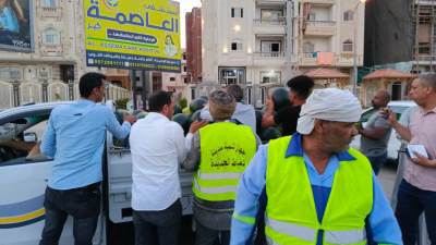 جهاز دمياط الجديدة يشن حملة مسائية مكبرة لإزالة المخالفات والاشغالات بالمدينة