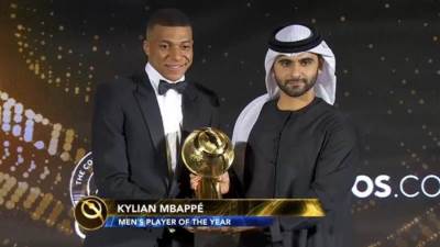 جلوب سوكر تختار كيليان مبابي أفضل لاعب فى أوروبا 2023-24