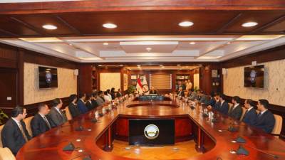 النائب العام يلتقي وفدًا رفيع المستوى من أعضاء هيئة الادعاء بسلطنة عمان الشقيقة