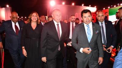 وزير الشباب والرياضة يشهد حفل تدشين مشروع القرن بالنادي الأهلي