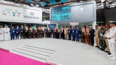 انطلاق أعمال الجناح السعودي المشارك في معرض يوروساتوري ٢٠٢٤ 