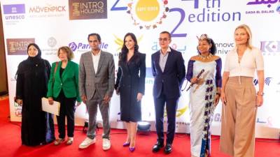 الكموني: "توسكا ماسك" زارت مصر للمشاركة في انطلاق حملة "مانحي الأمل" وتشهد إنجازات الجمهورية الجديدة 