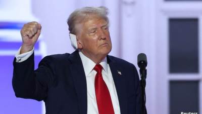  ترامب في أول كلمة جماهيرية منذ محاولة اغتياله: أقف أمامكم اليوم بفضل الله 