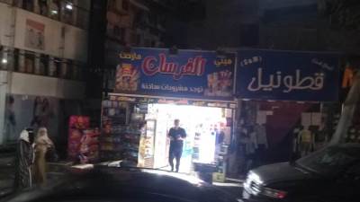 متابعة ترشيد استهلاك الكهرباء وخفض الاضاءه بيفط وواجهات اعلانات المحلات بحى العمرانية