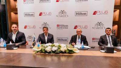 شركة «Mardev Development» تطلق فندق «Hilton Garden Inn» في مدينة زايد الجديدة بالشراكة مع «Hilton»